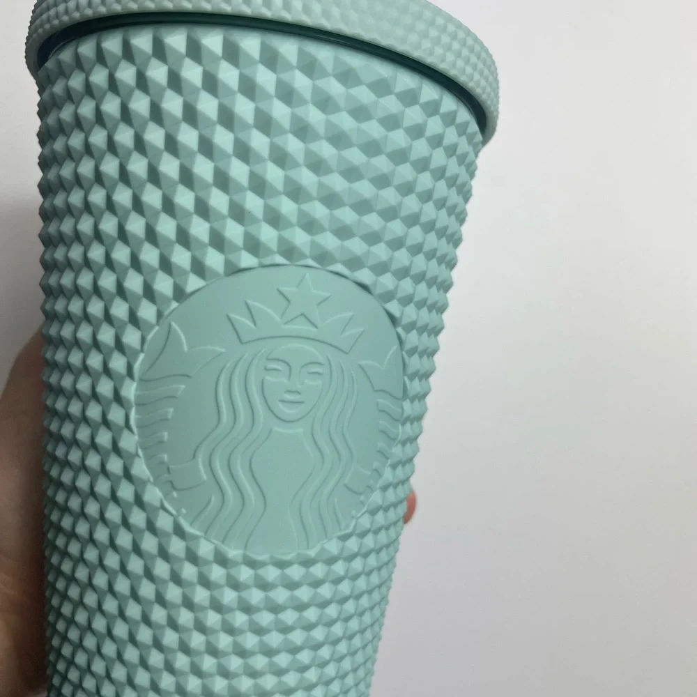 💚Starbucks 💚 Matte Mint Green Studded Tumbler - Picture 3 of 5